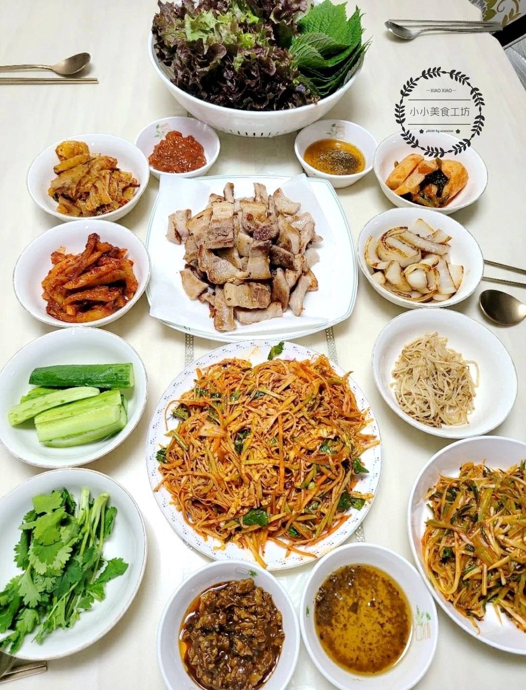 韓劇裡都是“騙人”的，真實的韓國普通家庭的一日三餐！