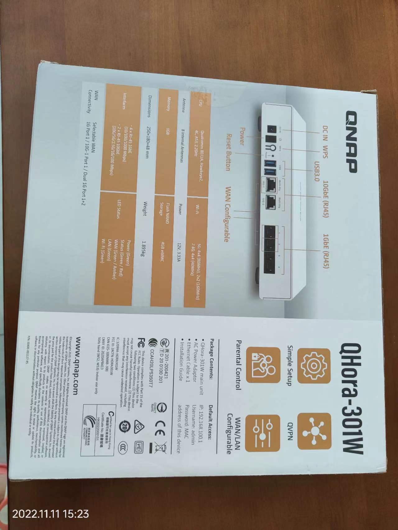 QNAP 301w开箱 QNAP 301w开箱